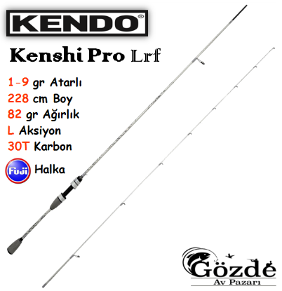 Kendo Kenshi Pro 228 cm 1-9 gr Lrf Kamışı resmi