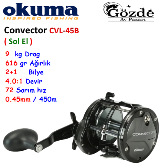 Okuma Convector CVL-45B (Sol El) Çıkrık Makine resmi