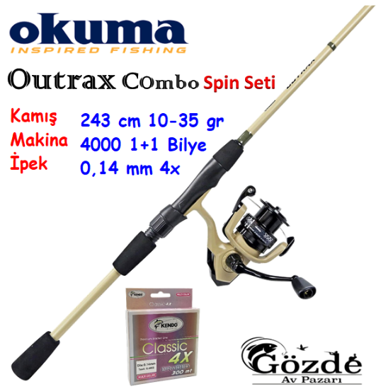 Okuma Outrax Combo Set 243 cm resmi